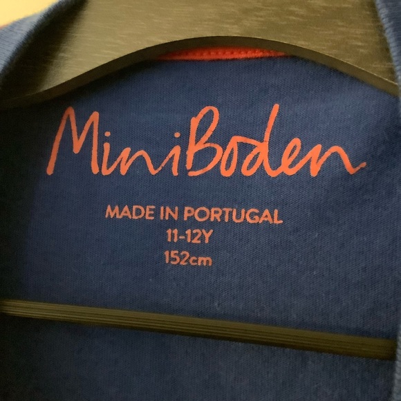 Rudolph Mini Boden sequin flip red Nose Reindeer Holiday Shirt size 12 - Picture 4 of 7